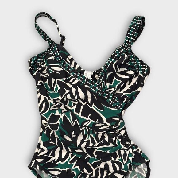 Miraclesuit Palma Verde Sanibel One-Piece Swimsuit Size US/12 - Picture 5 of 9